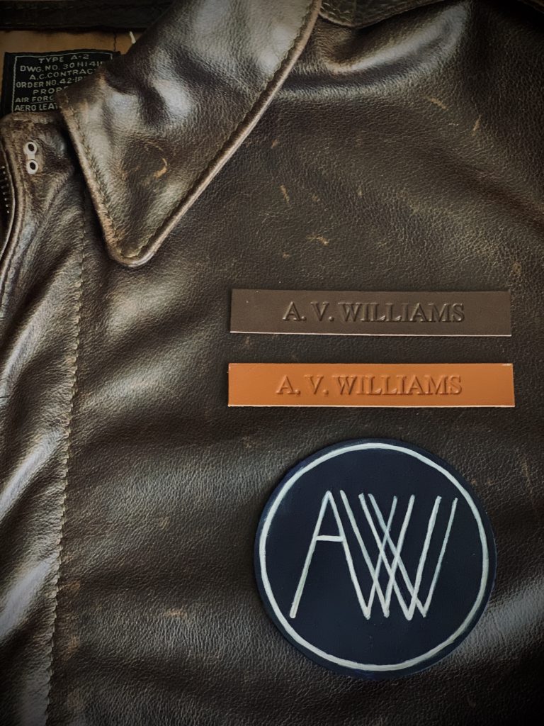 A2 Leather Jacket Name Tag