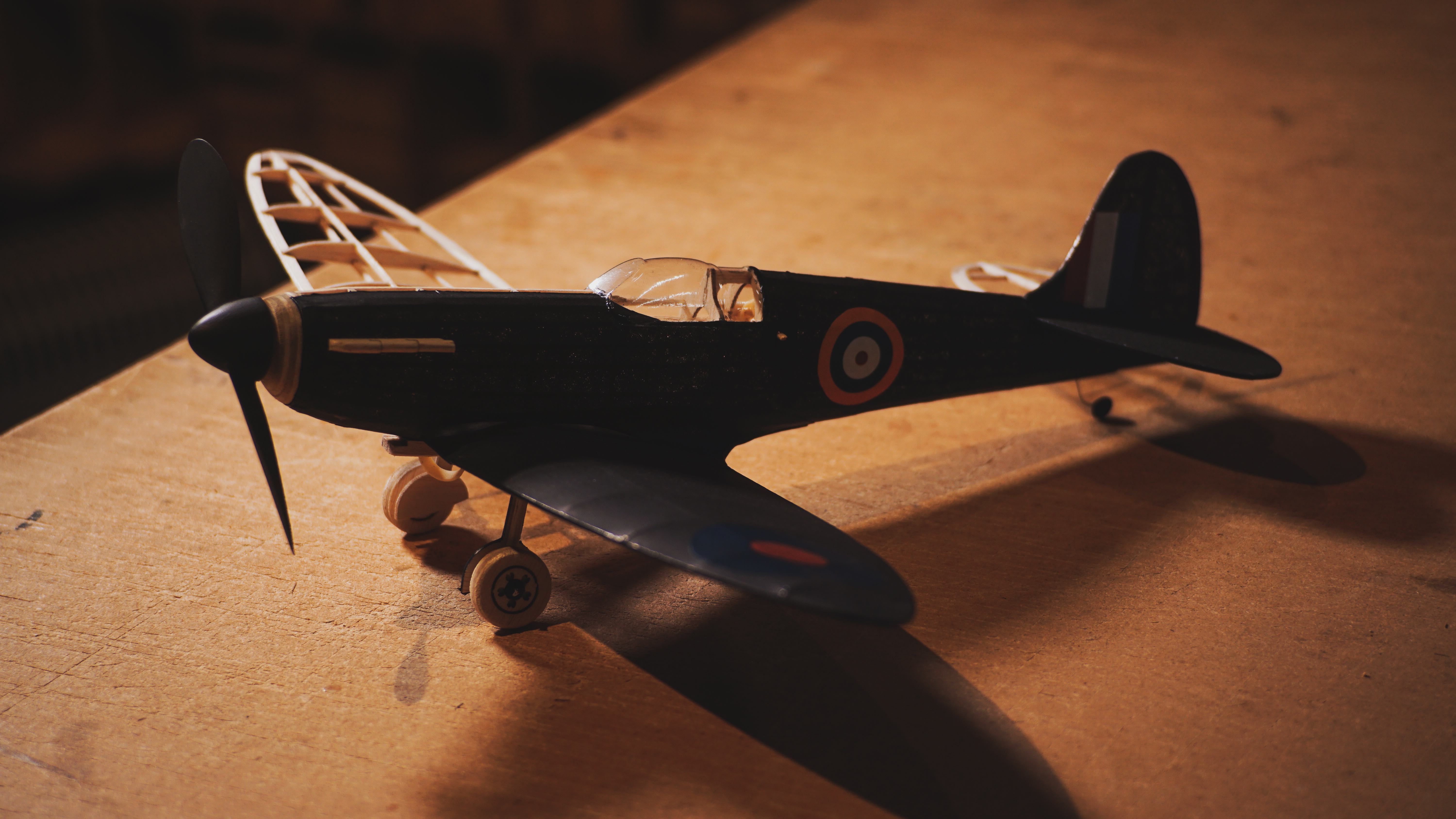 Vintage Model Company Balsa Laser Cut Supermarine Spitfire Nightfighter 