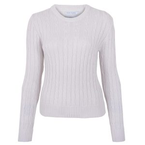 Womens Crew Neck Cable jumper